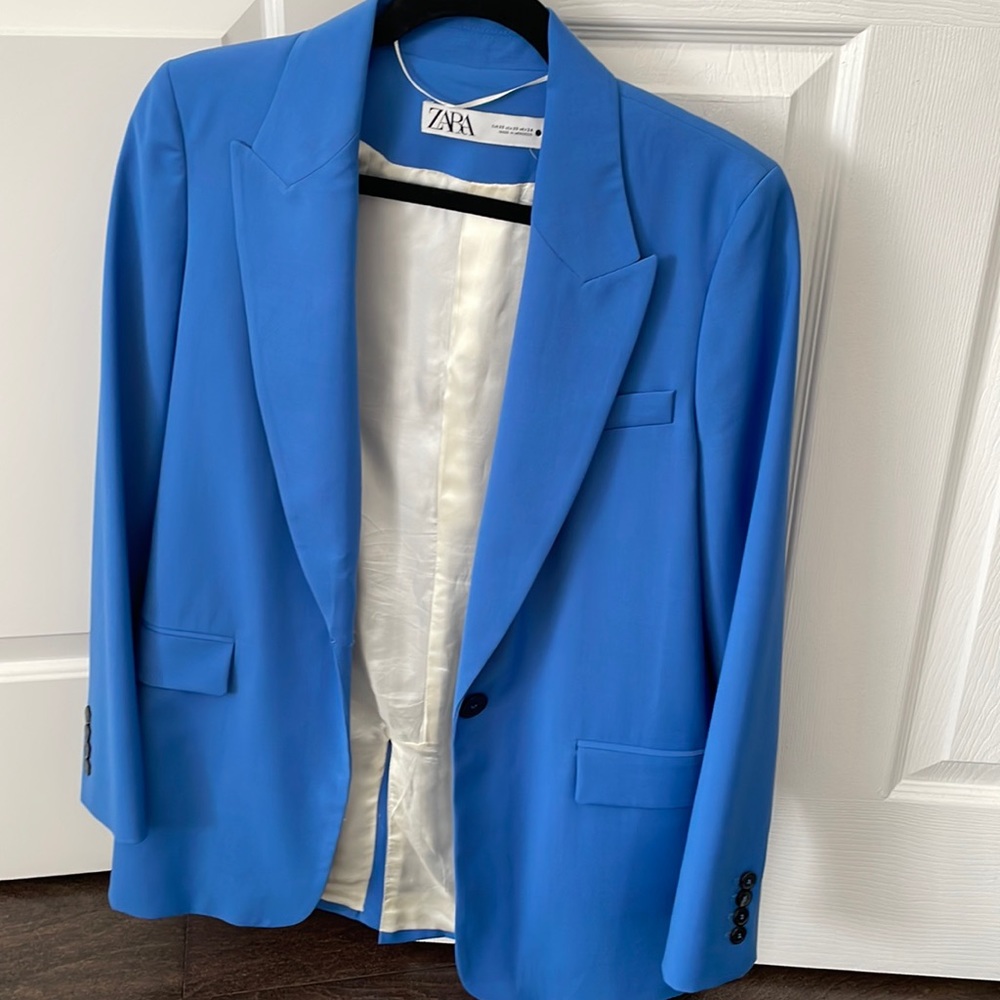 Blue blazer